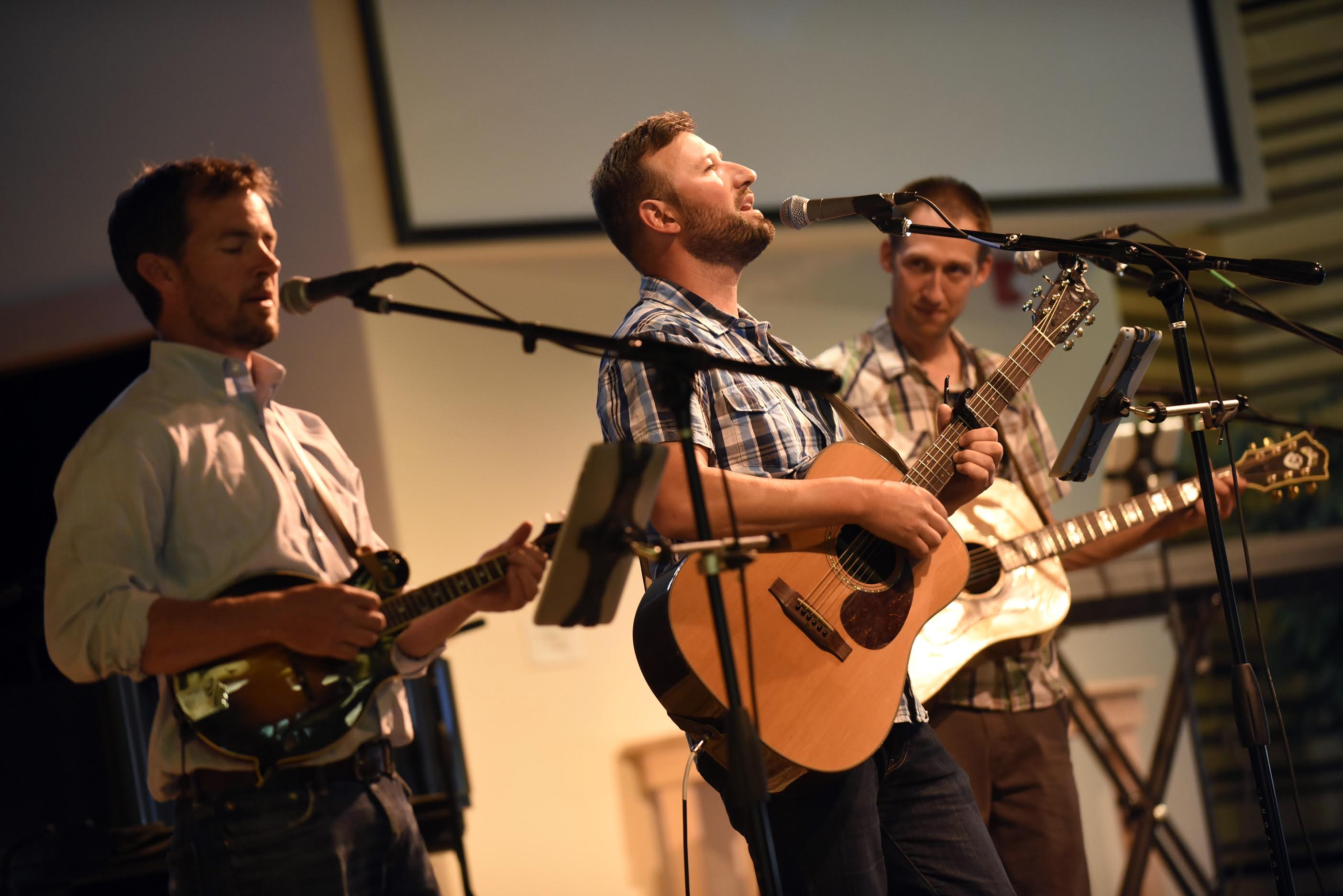 Multi-church community worship at the Presbyterian Church of Jackson Hole