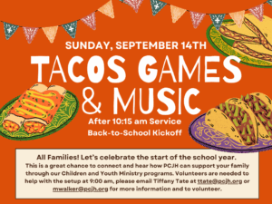 Back to School Fall Kickoff - Children's Ministry